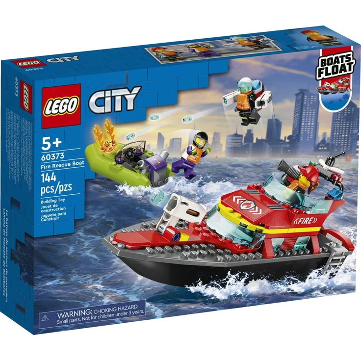 LEGO City 60373 'Feuerwehrboot', 144 Teile, ab 5 Jahren – Bild 3