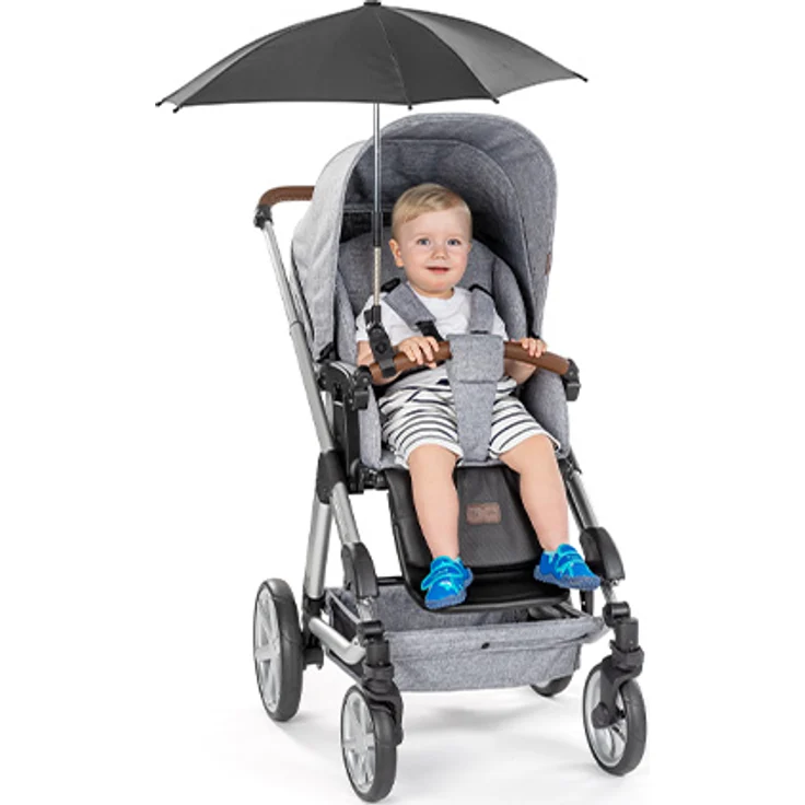 Reer Kinderwagen-Sonnenschirm ShineSafe, schwarz – Bild 2