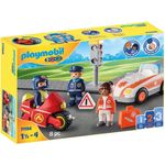 Playmobil 1.2.3 71156 'Helden des Alltags', 8 Teile, ab 1,5 Jahren