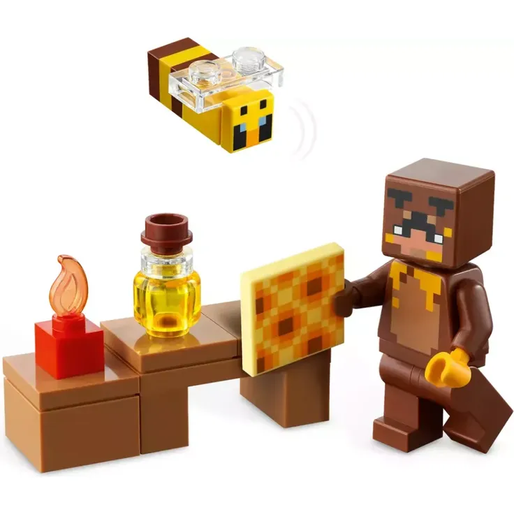 LEGO Minecraft 21241 'Das Bienenhäuschen', 254 Teile, ab 8 Jahren – Bild 5