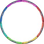 Powerhoop Deluxe Hula Hoop Reifen verstellbar, Gymnastikreifen, 100 cm - Preisvergleich