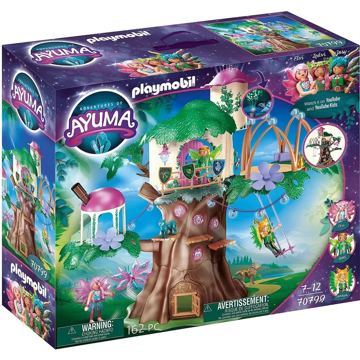 PLAYMOBIL Ayuma 70799 'Gemeinschaftsbaum', 162 Teile, ab 7 Jahren