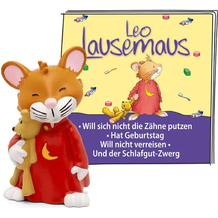 Tonies Leo Lausemaus 'Das Original-Hörspiel zu den Büchern 3', Hörfigur mit 51 Minuten Spielzeit, ab 3 Jahren – Bild 1