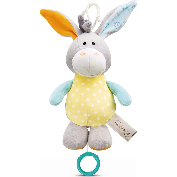 Nici 48901 Spieluhr Esel 18cm auf Header Karte