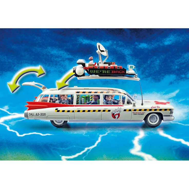 Playmobil Ghostbusters 70170 'Ecto-1A' mit Licht- und Soundeffekten, 104 Teile, ab 6 Jahren – Bild 6