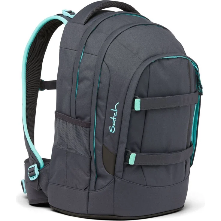 Satch Pack 'Mint Phantom' Schulrucksack, 30 Liter, 1,2 kg, reflektierend, grau/mint – Bild 3