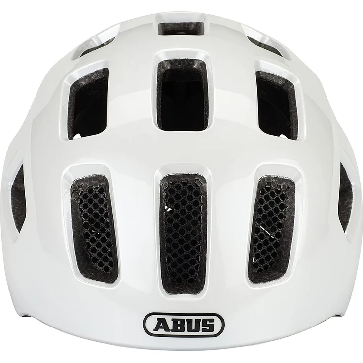 Abus 'Youn-I 2.0' Kinderfahrradhelm polar white, Kopfumfang 48-54 cm, mit integriertem LED-Rücklicht – Bild 2