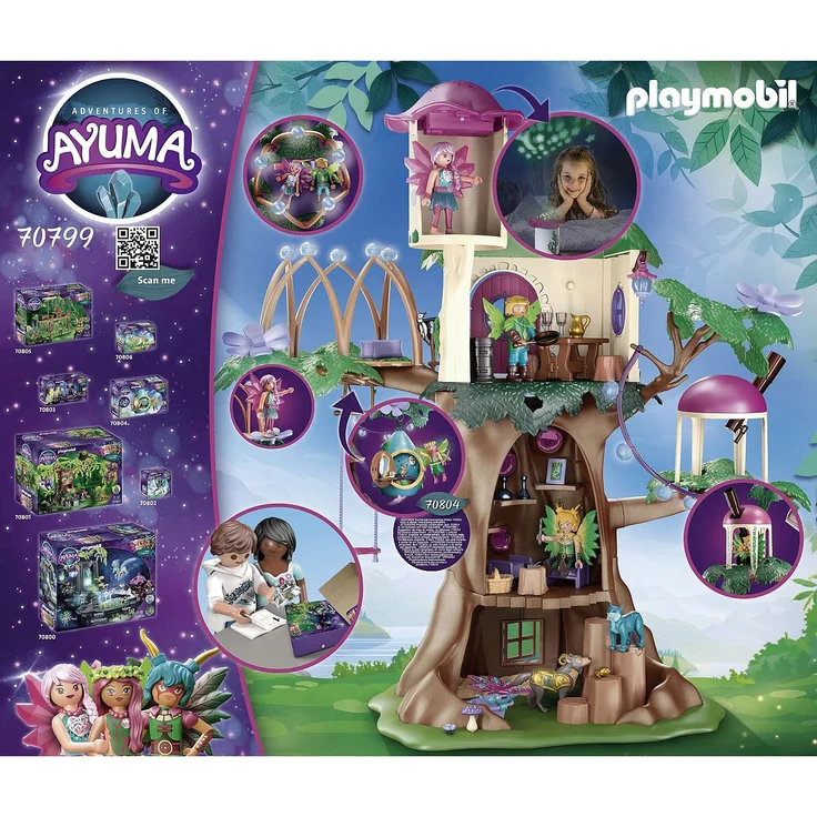 PLAYMOBIL Ayuma 70799 'Gemeinschaftsbaum', 162 Teile, ab 7 Jahren – Bild 7