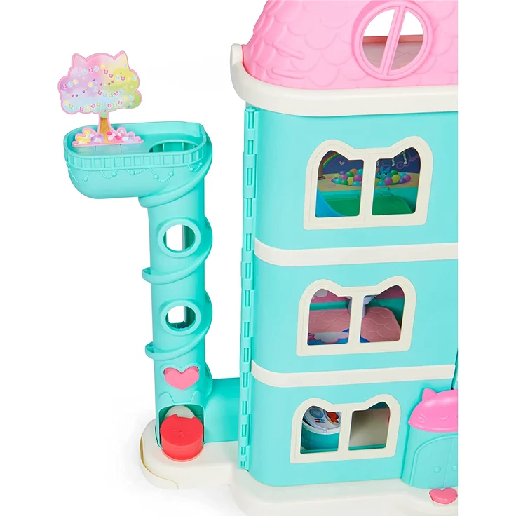 Gabby's Dollhouse 'Gabby's Purrfect Dollhouse' Puppenhaus, ab 3 Jahren, 15 Teile, mit Geräuscheffekten – Bild 4