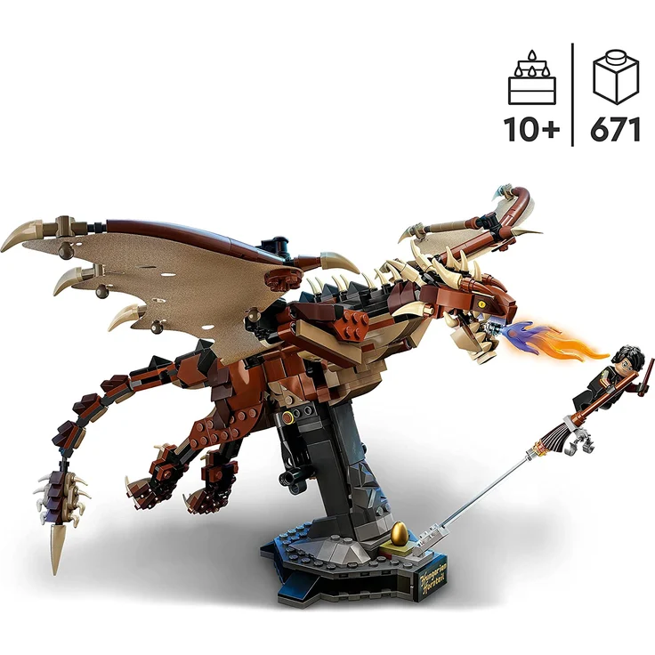 LEGO Harry Potter 76406 'Ungarischer Hornschwanz', 671 Teile, ab 10 Jahren – Bild 2