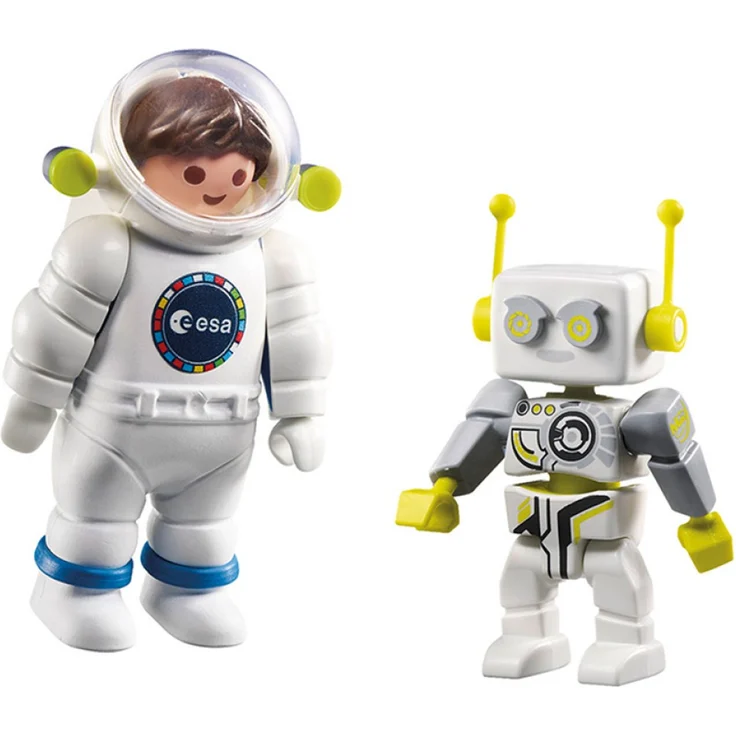 PLAYMOBIL Space 70991 'DuoPack ESA Astronaut und ROBert', 11 Teile, ab 4 Jahren – Bild 1