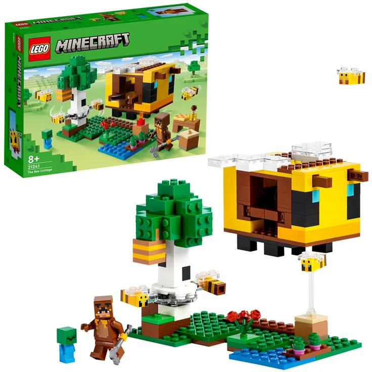 LEGO Minecraft 21241 'Das Bienenhäuschen', 254 Teile, ab 8 Jahren – Bild 1