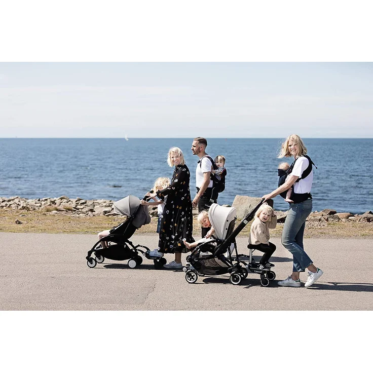 Lascal 'Mini' Buggyboard Mini Schwarz, universell einsetzbar – Bild 3