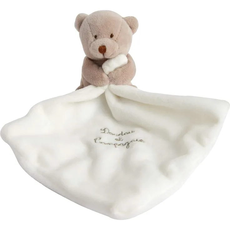 Br mit Schmusetuch, natur 10cm