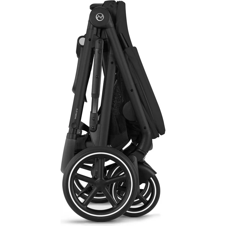 Cybex 2023 Kinderwagen GAZELLE S BLK Moon Black (Cybex Gold Line) – Bild 4
