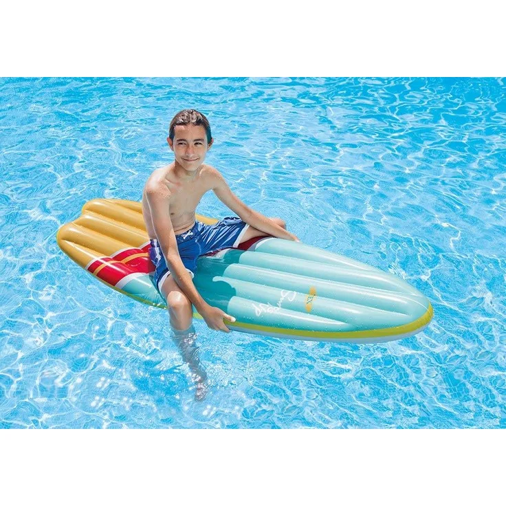 Intex 'Surf´s Up Mats' Luftmatratze, 178 x 69 cm, ab 8 Jahren, bis 100 kg belastbar, sortiert - 1 Stück (Auswahl erfolgt zufällig) – Bild 5