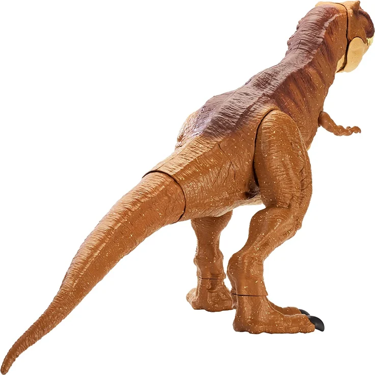 Mattel FMM63 - Jurassic World Dinosaurier Spielzeug Riesendino Tyrannosaurus Rex, riesiger T-Rex Dinosaurier, ca. 90 cm – Bild 5