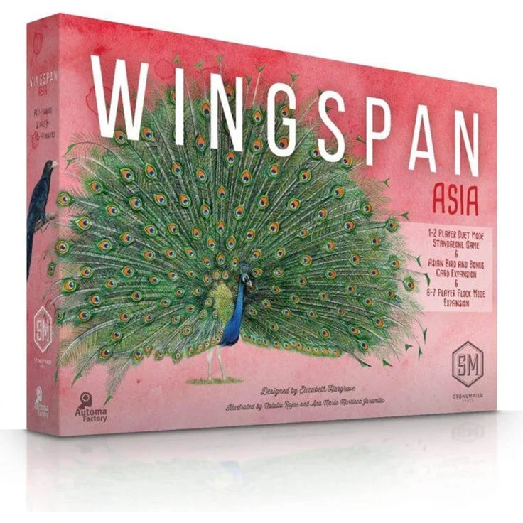 Stonemaier Games Wingspan Asia (ENG) - 3rd Edition 2022