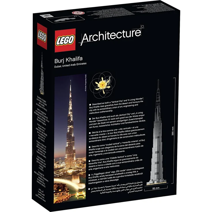 LEGO Architecture 21055 'Burj Khalifa', 333 Teile, ab 16 Jahren – Bild 4