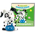 Tonies Lieblings-Kinderlieder 'Spiel- und Bewegungslieder 2 (Relaunch 2023)', Hörfigur mit 49 Minuten Spielzeit, ab 3 Jahren