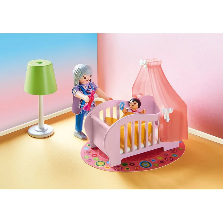 Playmobil Dollhouse 70210 'Babyzimmer', 43 Teile, ab 4 Jahren – Bild 5
