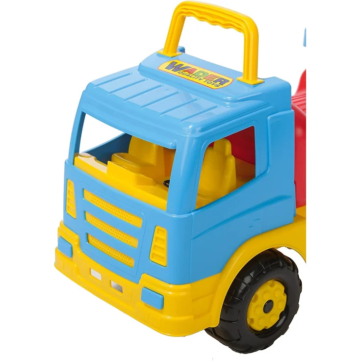 Polesie 6614 'Premium Racer' Rutscher, Sand-LKW, 68 x 25 x 32 cm, ab 12 Monaten, maximal belastbar bis 50 kg, inkl. großer Ladefläche – Bild 3