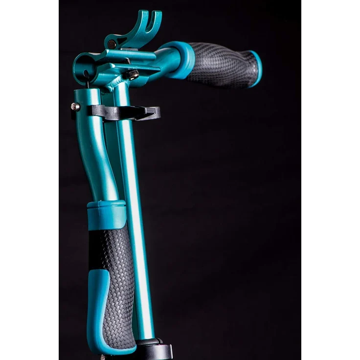Six Degrees 514 '230 mm - TS' Scooter, höhenverstellbar bis 105,5 cm, klappbar, max. belastbar bis 100 kg, türkis – Bild 4