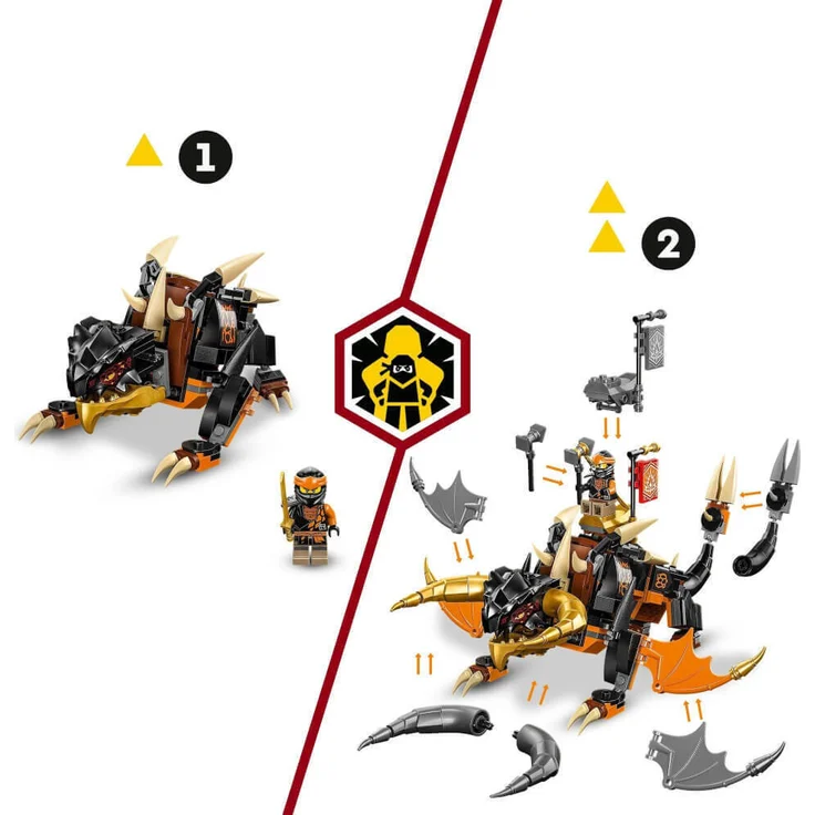 LEGO Ninjago 71782 'Coles Erddrache EVO', 285 Teile, ab 7 Jahren – Bild 5