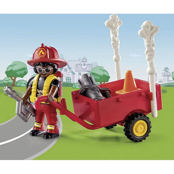 Playmobil DUCK ON CALL 70917 'Feuerwehr Action. Rette die Katze!', 32 Teile, ab 3 Jahren – Bild 4