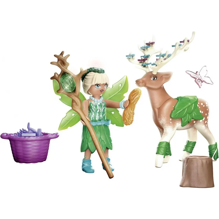 PLAYMOBIL Ayuma 70806 'Forest Fairy mit Seelentier', 39 Teile, ab 7 Jahren - Preisvergleich – Bild 2