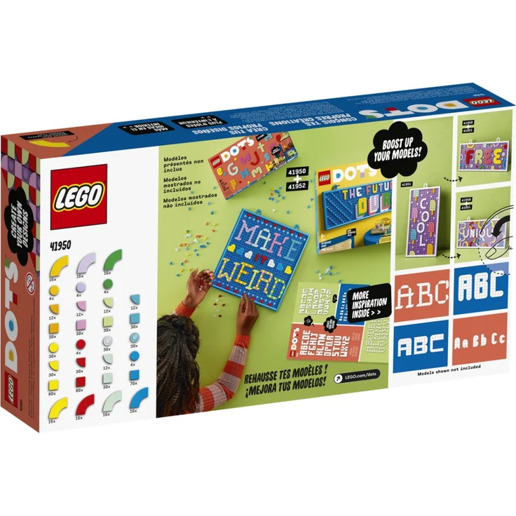 LEGO DOTS 41950 'Ergängzungsset XXL - Botschaften', 722 Teile, ab 6 Jahren - Preisvergleich – Bild 5
