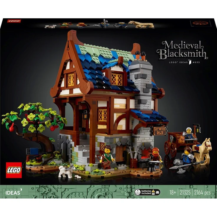 Lego Ideas 21325 'Mittelalterliche Schmiede', 2164 Teile, ab 18 Jahren – Bild 11