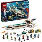 LEGO NINJAGO 71756 'Wassersegler', 1159 Teile, ab 9 Jahren