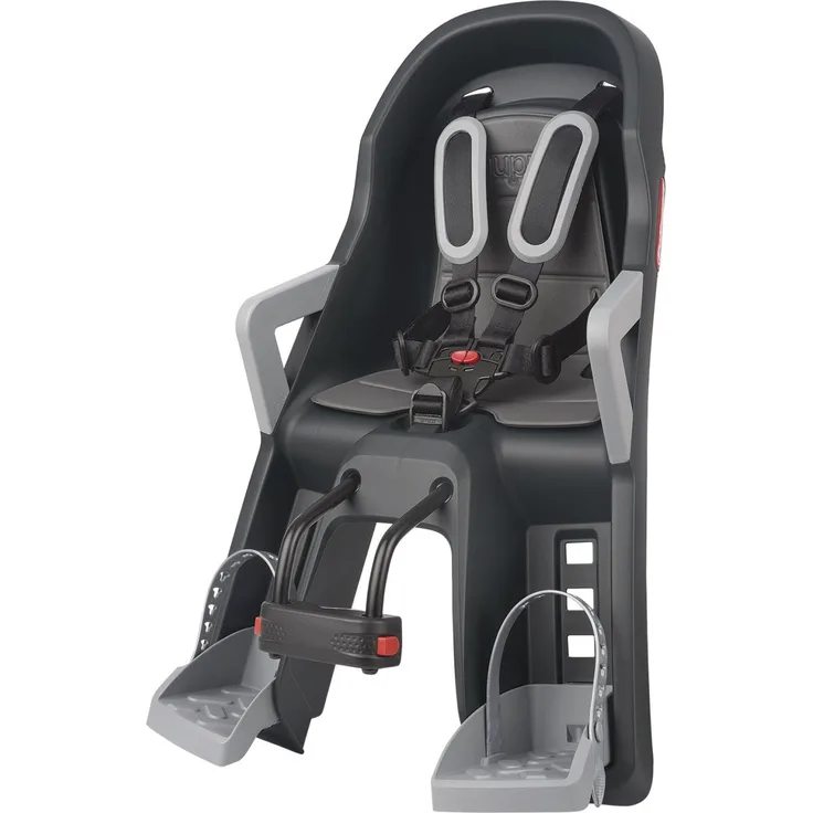 Polisport 'Guppy Mini' Front-Kinderfahrradsitz dunkelgrau, bis 15 kg