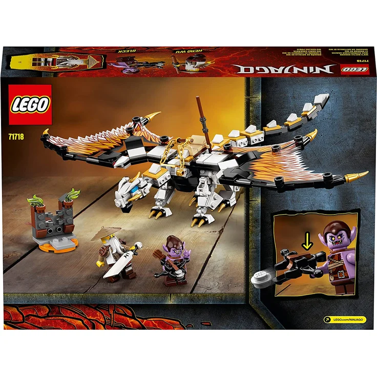 LEGO NINJAGO 71718 'Wus gefährlicher Drache', 321 Teile, ab 7 Jahren – Bild 5