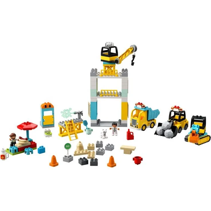LEGO DUPLO® Baustelle - Große Baustelle mit Licht und Ton 10933 – Bild 3