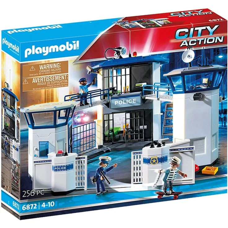 Playmobil City Action 6872 'Polizei-Kommandozentrale mit Gefängnis', 256 Teile, ab 4 Jahren – Bild 1