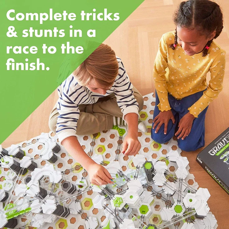 Ravensburger GraviTrax 'Pro Starter-Set Vertical', interaktives Kugelbahnsystem mit zahlreichen Elementen, ab 8 Jahren – Bild 8