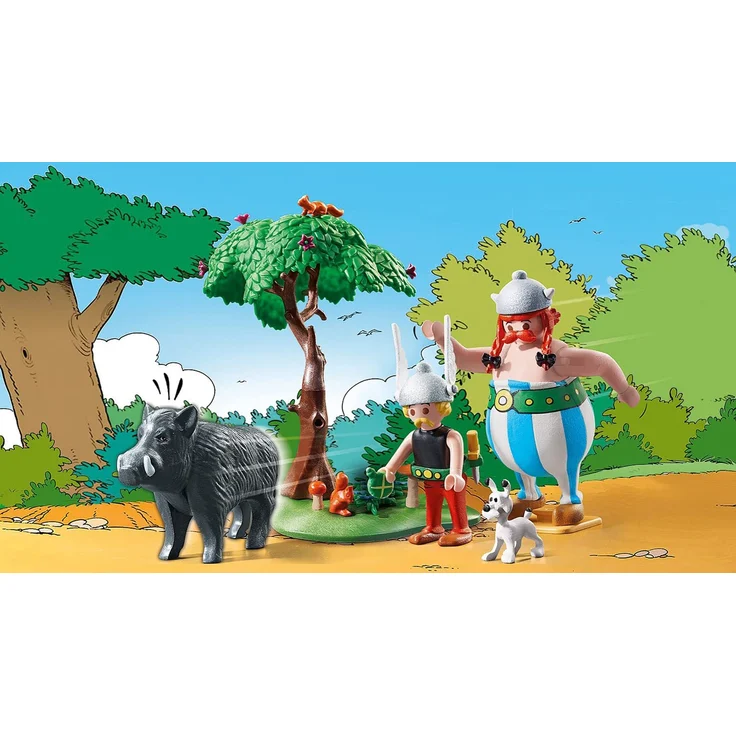 Playmobil Asterix 71160 'Wildschweinjagd', 52 Teile, ab 5 Jahren – Bild 3