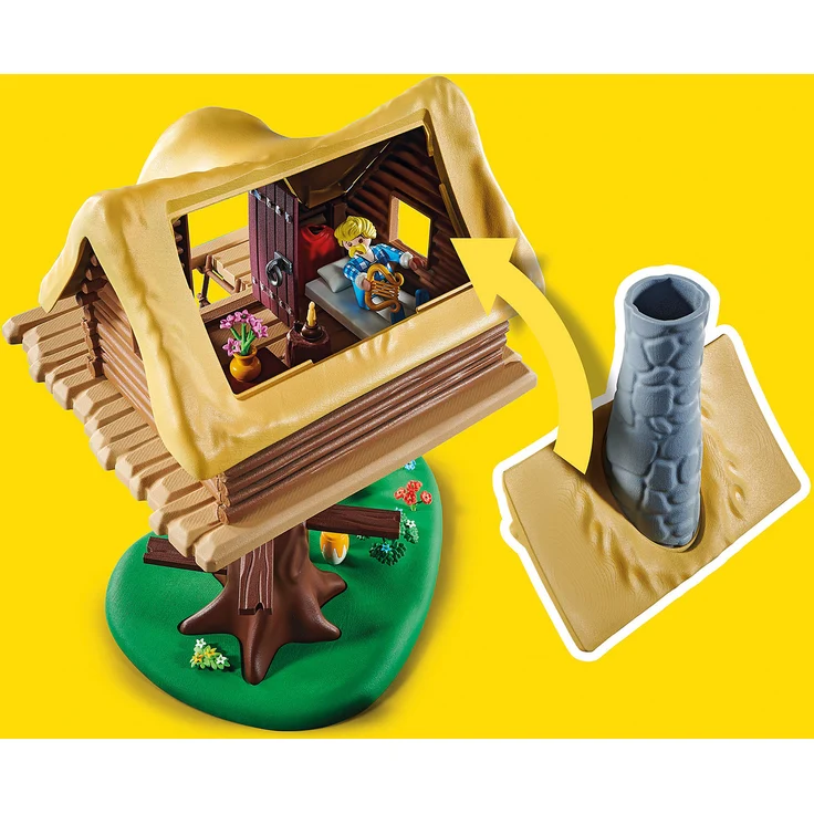 Playmobil Asterix 71016 'Troubadix mit Baumhaus', 96 Teile, ab 5 Jahren – Bild 5