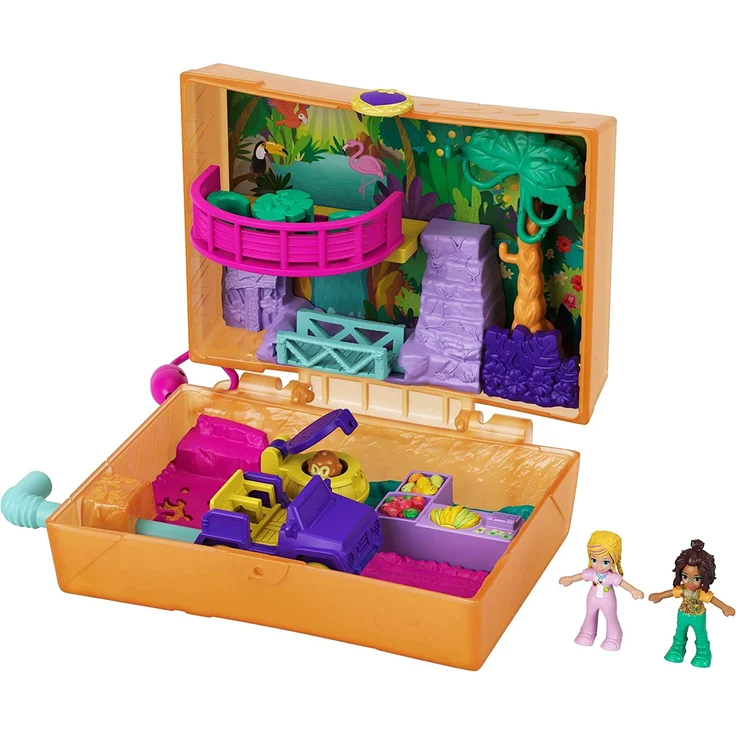 Polly Pocket Saftspaß-Safari Schatulle – Bild 1
