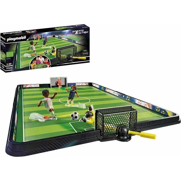 Playmobil Sports & Action 71120 'Fußball Arena', 63 Teile, ab 5 Jahren