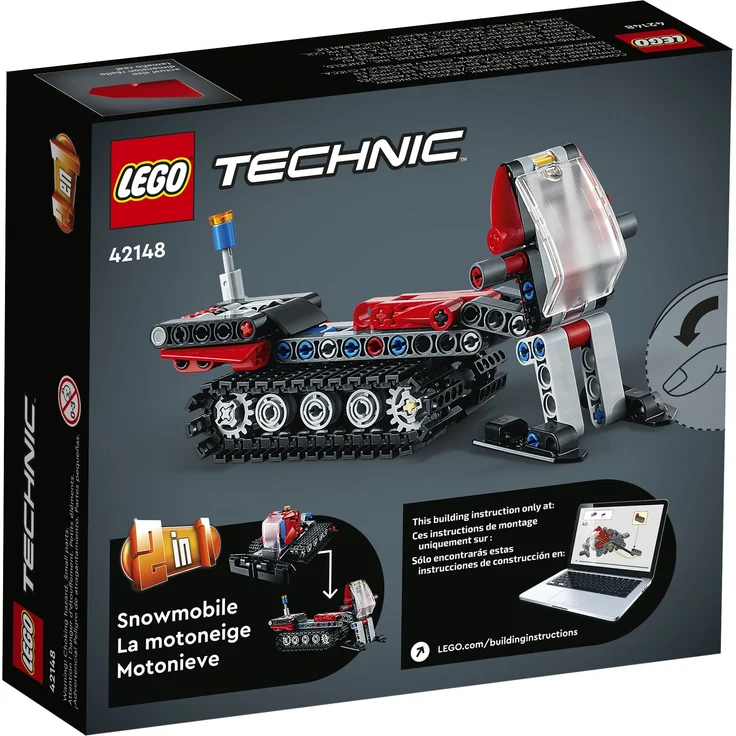 LEGO Technic 42148 'Pistenraupe', 178 Teile, ab 7 Jahren – Bild 4