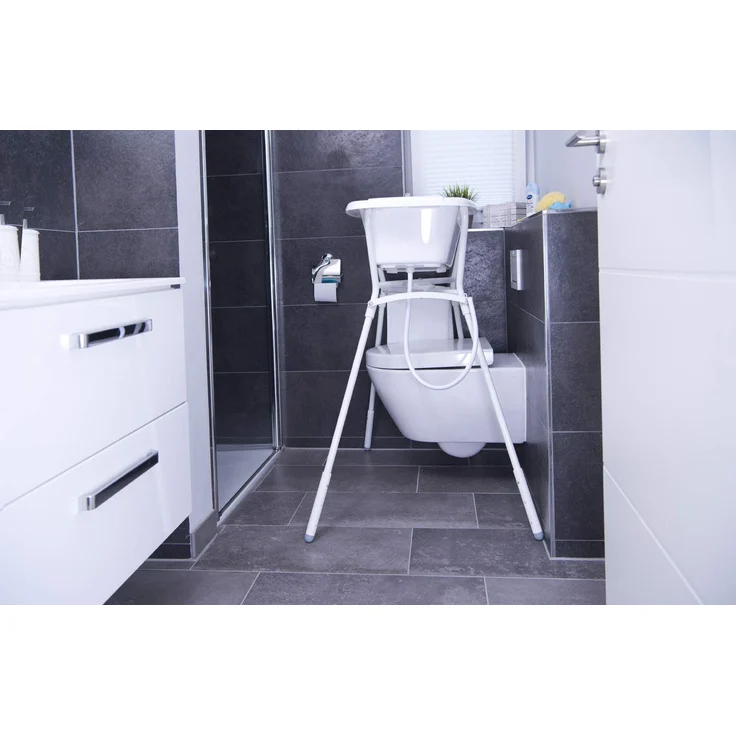 Rotho 'Bella Bambina' Babybadewanne Koala, mit Ablaufstöpsel, mit integrierter Sitzmulde, 0-12 Monate – Bild 4