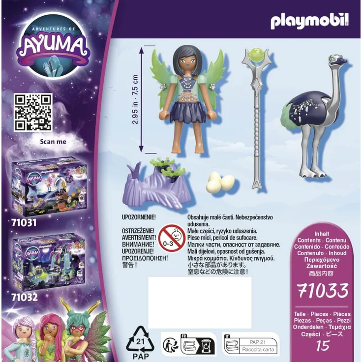 playmobil Ayuma 71033 'Moon Fairy mit Seelentier', 15 teile, ab 7 Jahren – Bild 4