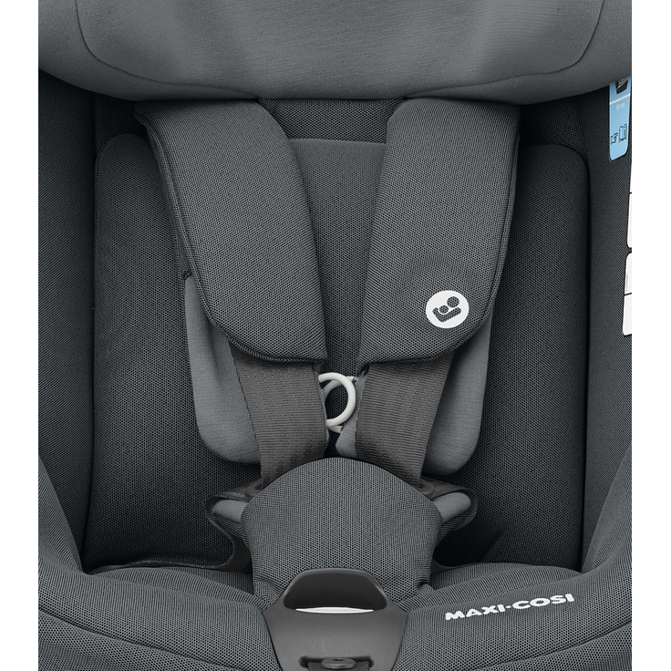 Maxi-Cosi 'AxissFix' Autokindersitz in Authentic Graphite, 9 bis 18 kg (Gruppe 1), inkl. Isofix Base, 360° drehbar – Bild 5