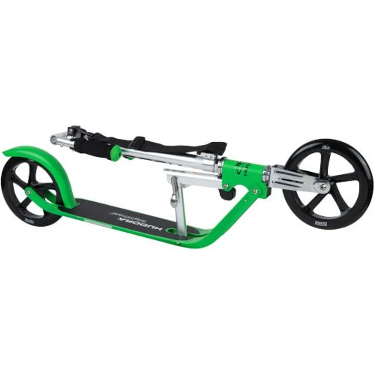HUDORA 14846 'Big Wheel 205' Scooter, ab 6 Jahren, höhenverstellbar bis 104 cm, klappbar, max. belastbar bis 100 kg, grün – Bild 3
