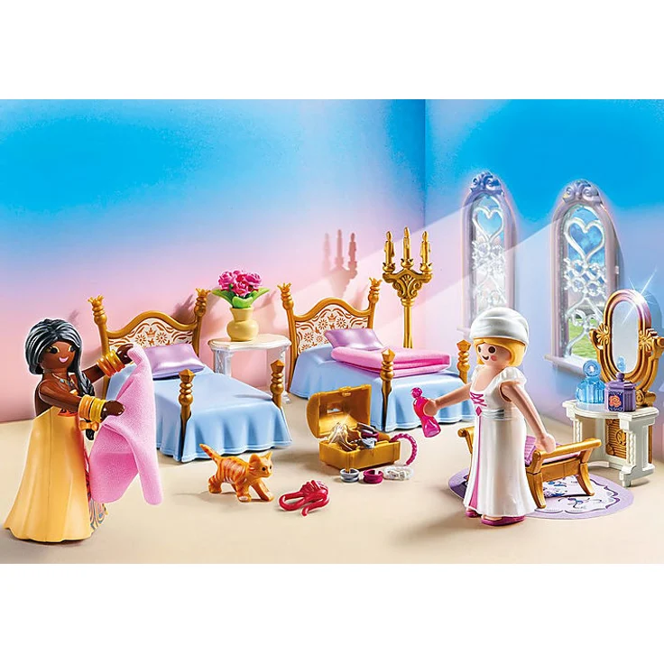 Playmobil Princess 70453 'Schlafsaal', 73 Teile, ab 4 Jahren – Bild 5