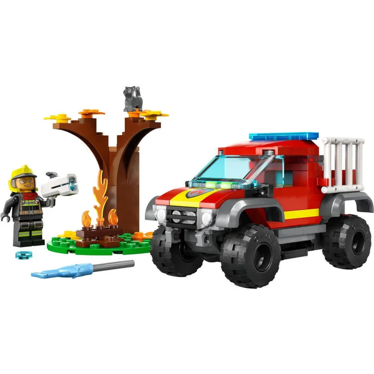 LEGO City 60393 'Feuerwehr-Pickup', 97 Teile, ab 5 Jahren – Bild 2