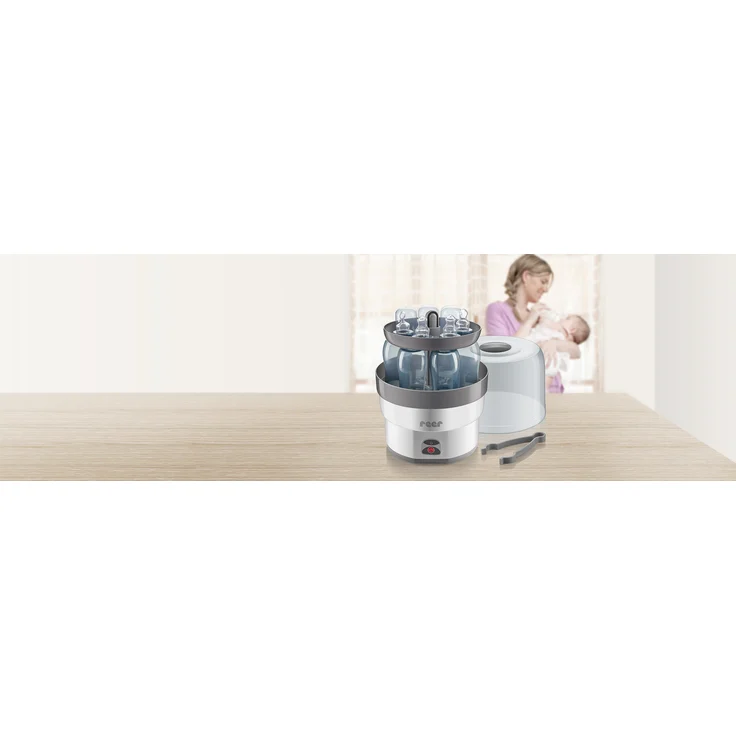 Reer 'VapoMax' Sterilisator, Platz für 6 Fläschchen und Zubehör – Bild 6
